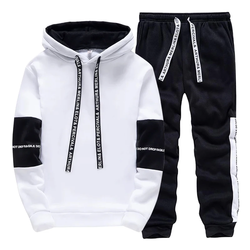 Men'S Fashion Hoodie - 남성용 트랙수트 캐주얼 후드 스웨트셔츠 야외
