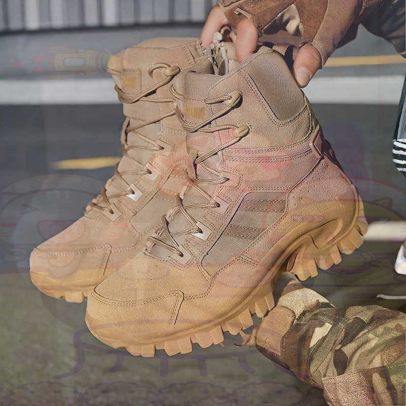Men'S Fashion Outfit Ideas - Tan Long Barrel Deadlift 캐주얼 스니커즈