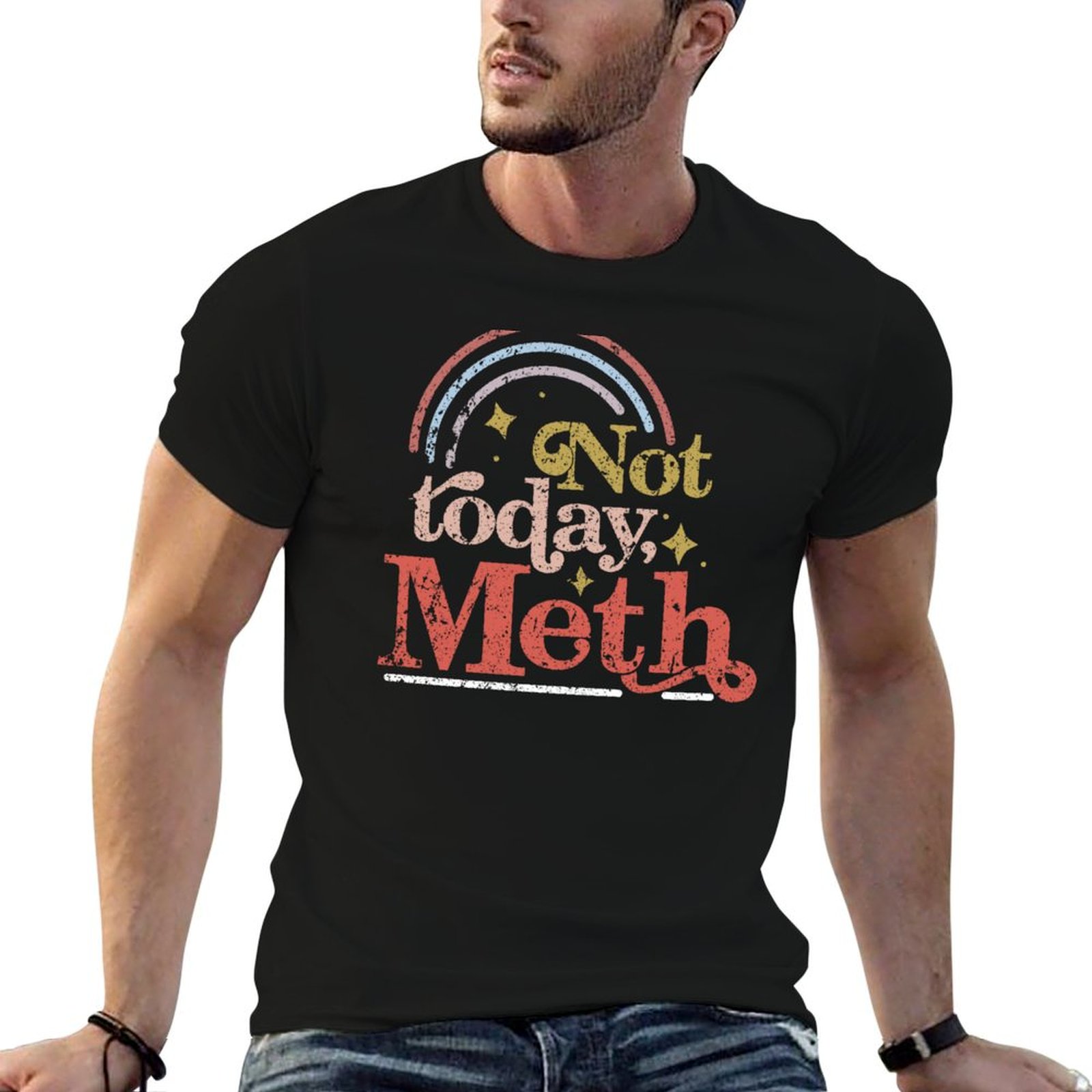 Men'S Fashion Today - Not Today Meth AA NA 회복