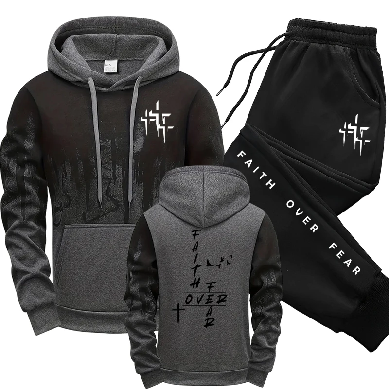 Men'S Fashion Hoodie - 가을 겨울 데일리 캐주얼 패션 스포츠웨어