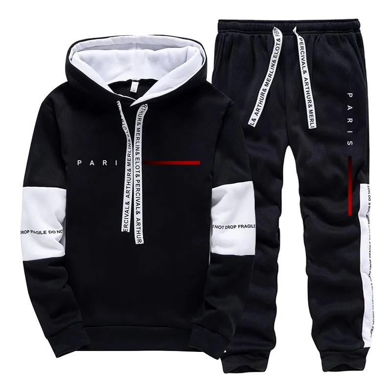 파리 패션 후디 스트리트웨어 남성 세트 후드 스웨트셔츠 - Men'S Fashion Hoodie 리뷰 및 가격
