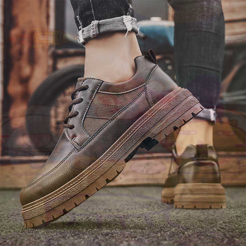 어두운 천연 가죽 패션 트레이너 테니스 남성 운동화 패 - Men'S Fashion Outfit Ideas 리뷰 및 가격