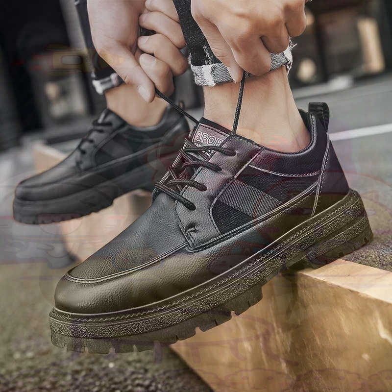 어두운 천연 가죽 패션 트레이너 테니스 남성 운동화 패 - Men'S Fashion Outfit Ideas 리뷰 및 가격