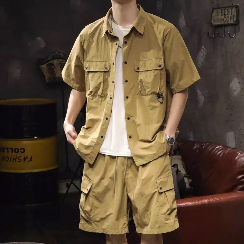 노로고 카키 남성 세트 패션 2025 시크한 감성 루즈 - Men'S Fashion Essentials 2025 리뷰 및 가격