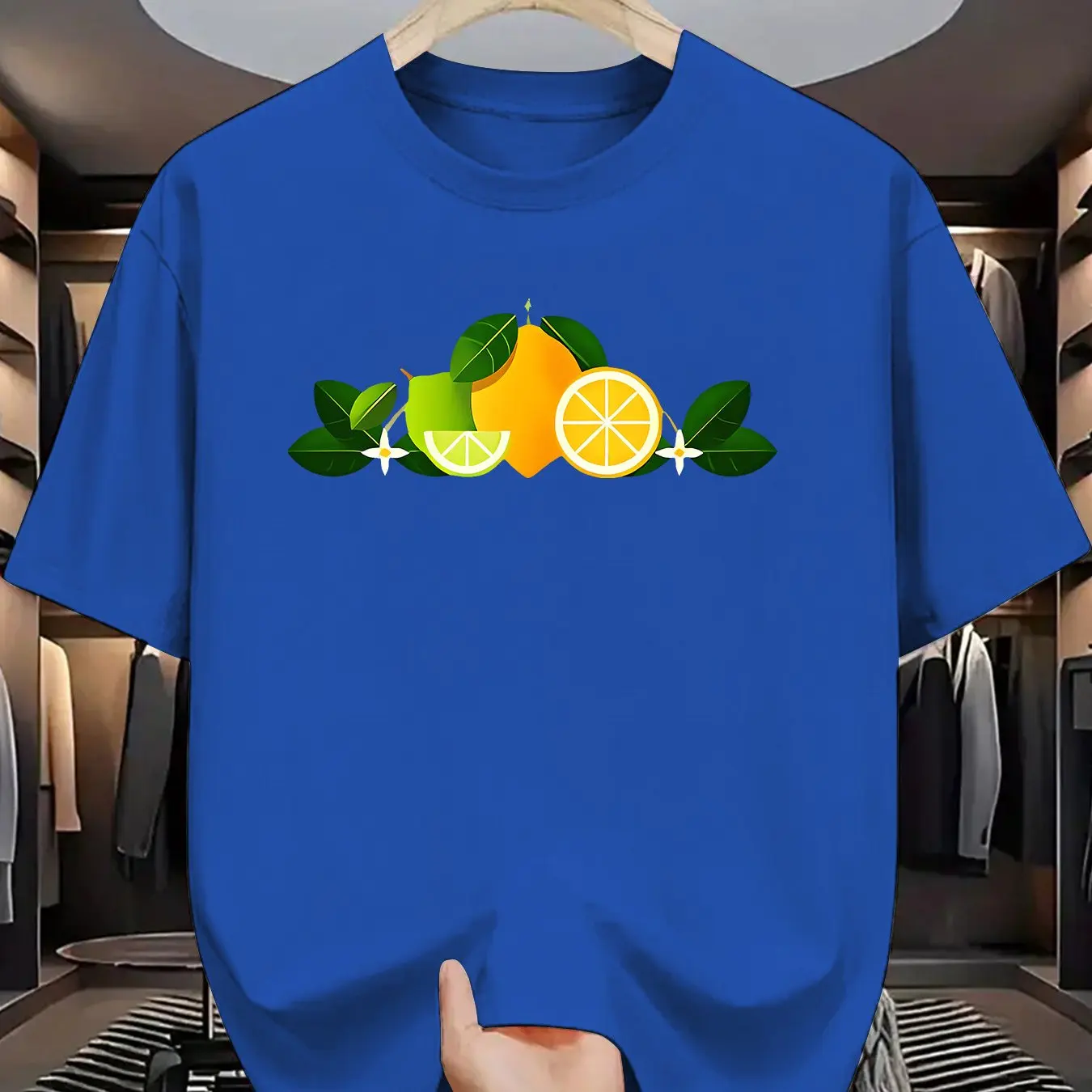 남성용 여름 반팔 티셔츠 프린트 - 캐주얼 라운드넥 통 - Men'S Fashion For Hot Weather 리뷰 및 가격