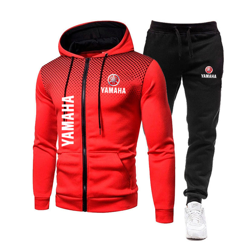 야마하 남성 세트 로고 프린트 봄 유행 캐주얼 야외용  - Men'S Fashion Hoodie 리뷰 및 가격