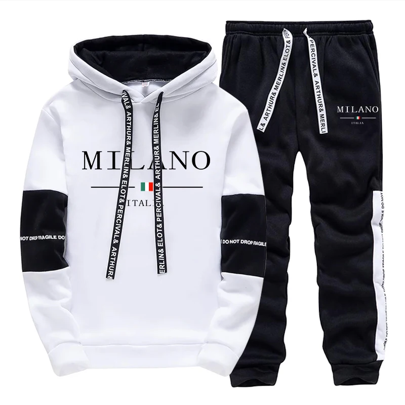 남성 세트/후드티/바지 이탈리아 트렌디 후드티 스포츠웨 - Men'S Fashion Hoodie 리뷰 및 가격