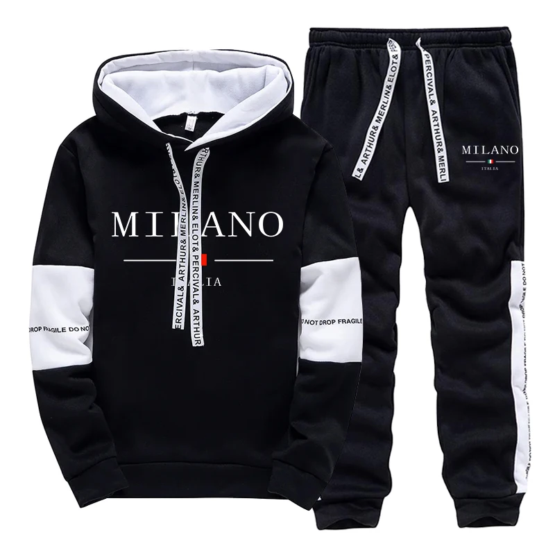 남성 세트/후드티/바지 이탈리아 트렌디 후드티 스포츠웨 - Men'S Fashion Hoodie 리뷰 및 가격