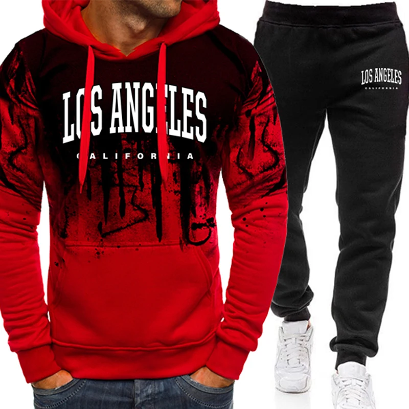 패션 남성 트레이닝복 프린트 캐주얼 잉크 스플래시 스웨 - Men'S Fashion Hoodie 리뷰 및 가격