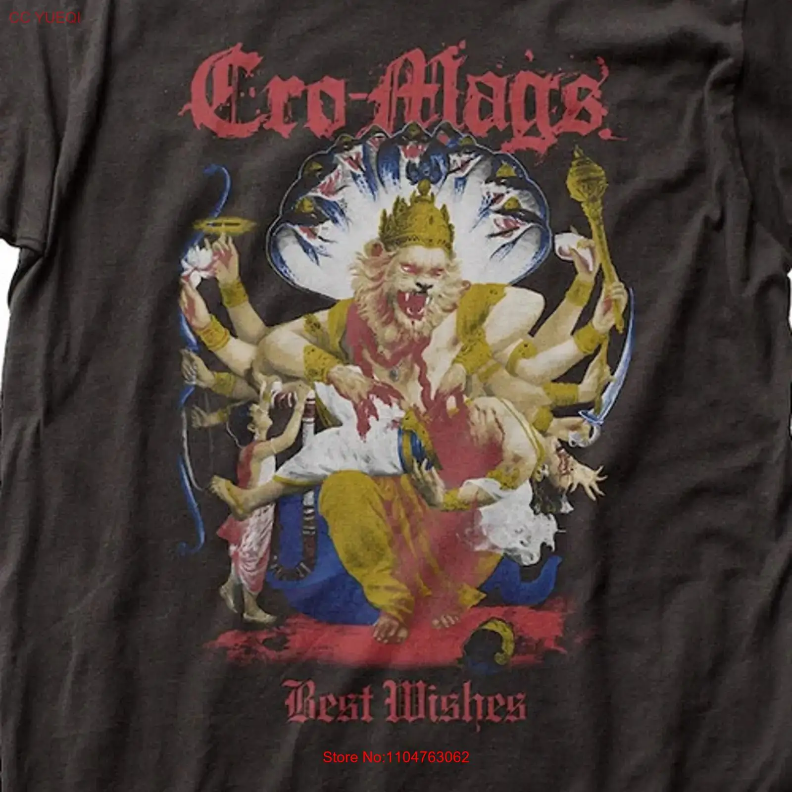 팬들을 위한 희귀한 Cro Mags 밴드 투어 티셔츠  - Men'S Fashion Mag 리뷰 및 가격