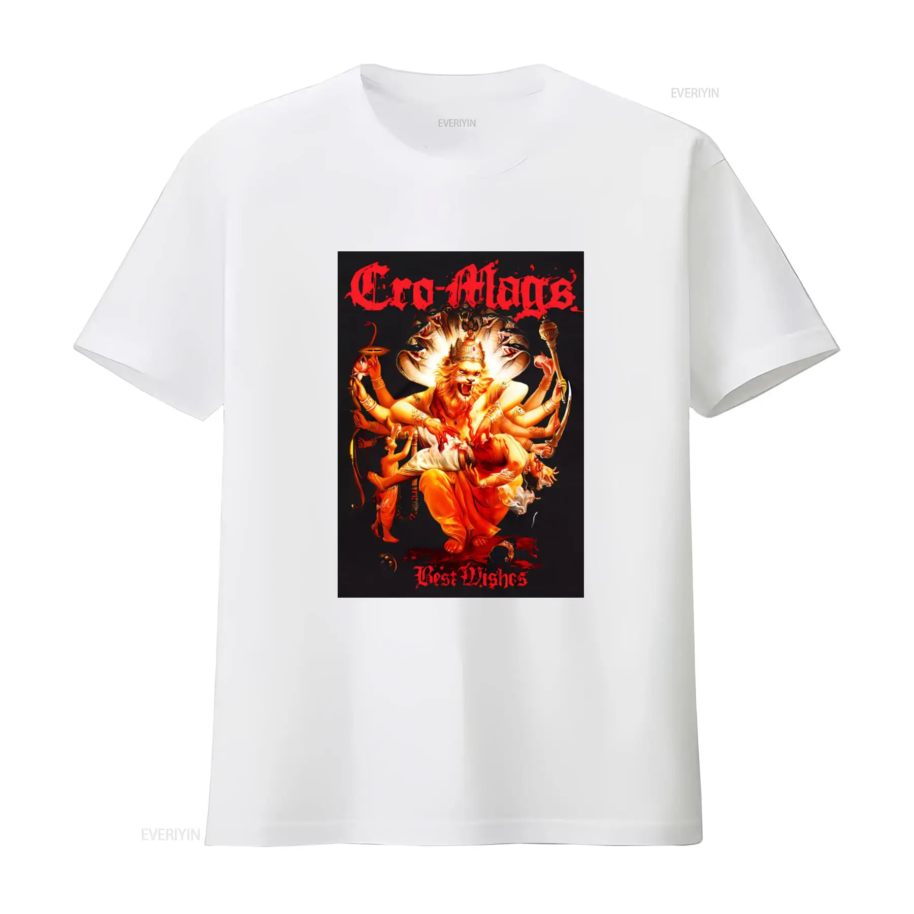 CRO MAGS Best Wishes 프린트 T 셔츠  - Men'S Fashion Mag 리뷰 및 가격