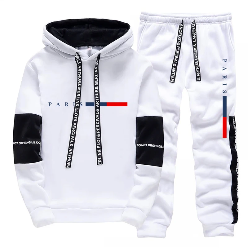 남성 세트/후드티/바지 파리 패션 가을 겨울 캐주얼 스 - Men'S Fashion Hoodie 리뷰 및 가격
