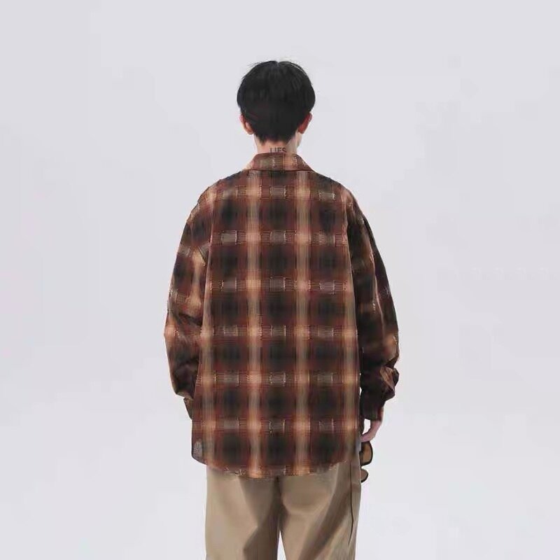2025 신상 플래드 셔츠 남성 Y2K 빈티지 스트릿  - Men'S Fashion Essentials 2025 리뷰 및 가격