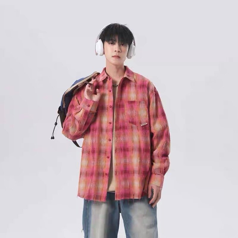 2025 신상 플래드 셔츠 남성 Y2K 빈티지 스트릿  - Men'S Fashion Essentials 2025 리뷰 및 가격